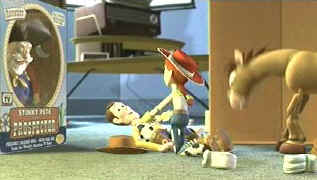 toy story 2 woody and bullseye